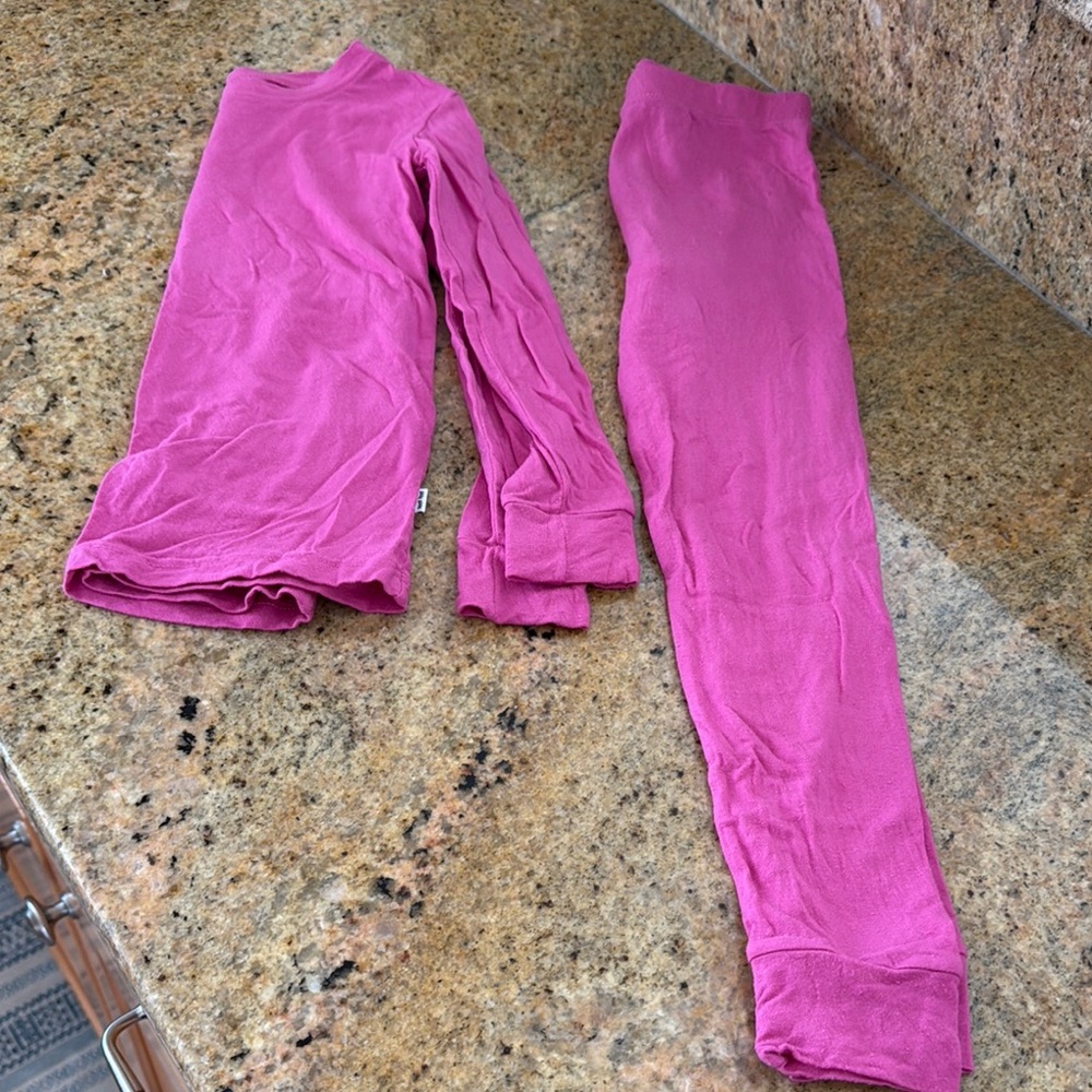 Little Sleepies Pink Long Sleeve Top and Pants Set